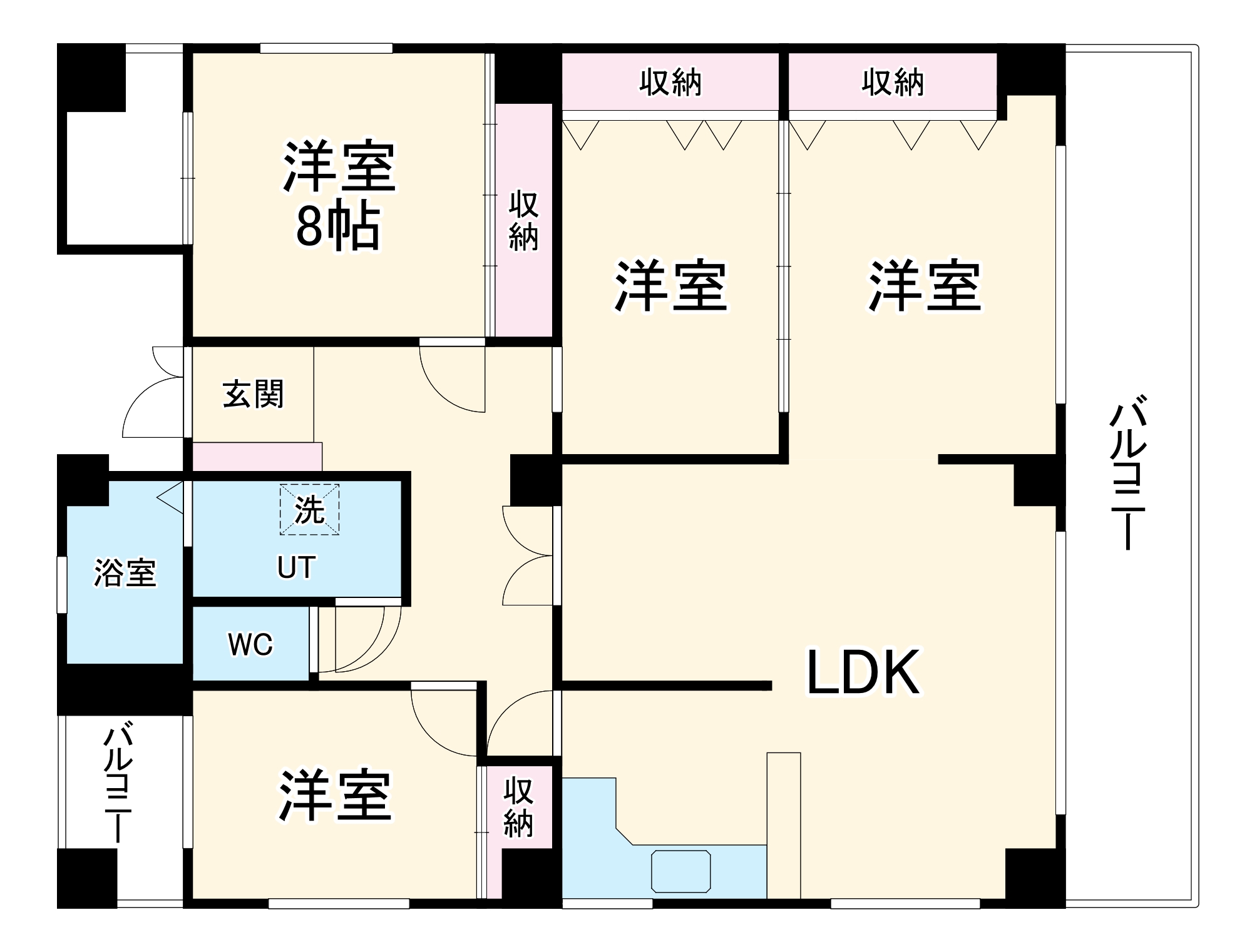 リアライズ尾頭橋の間取り