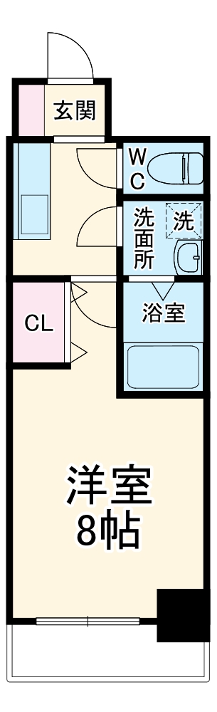リヴシティ今池の間取り