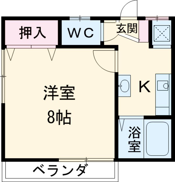 アミング・ハウスの間取り