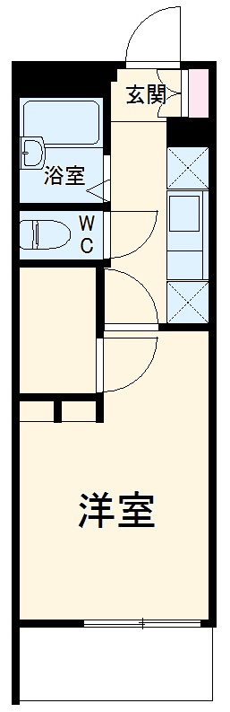 レオパレス月見の間取り