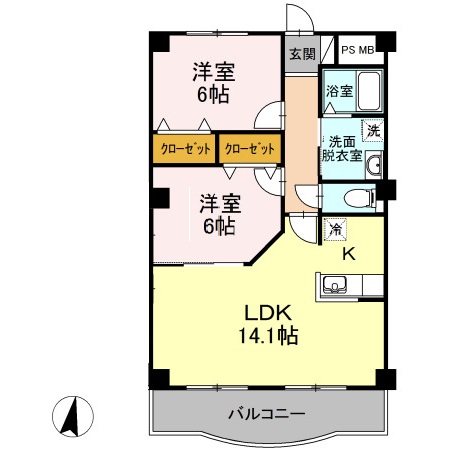 M・エスパシオの間取り