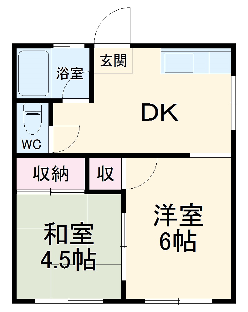 サンハイム習志野の間取り