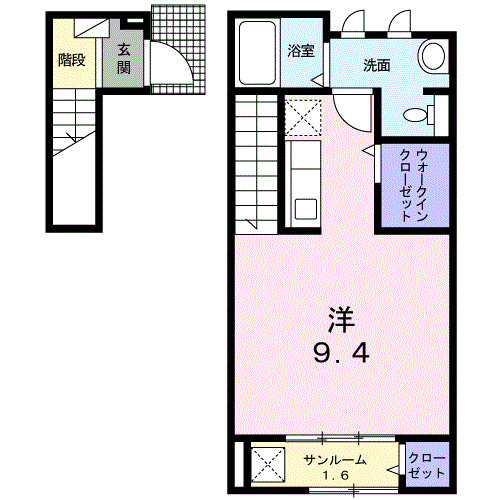 アルファ・グランデの間取り
