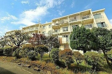 南長津田団地１６号棟の外観
