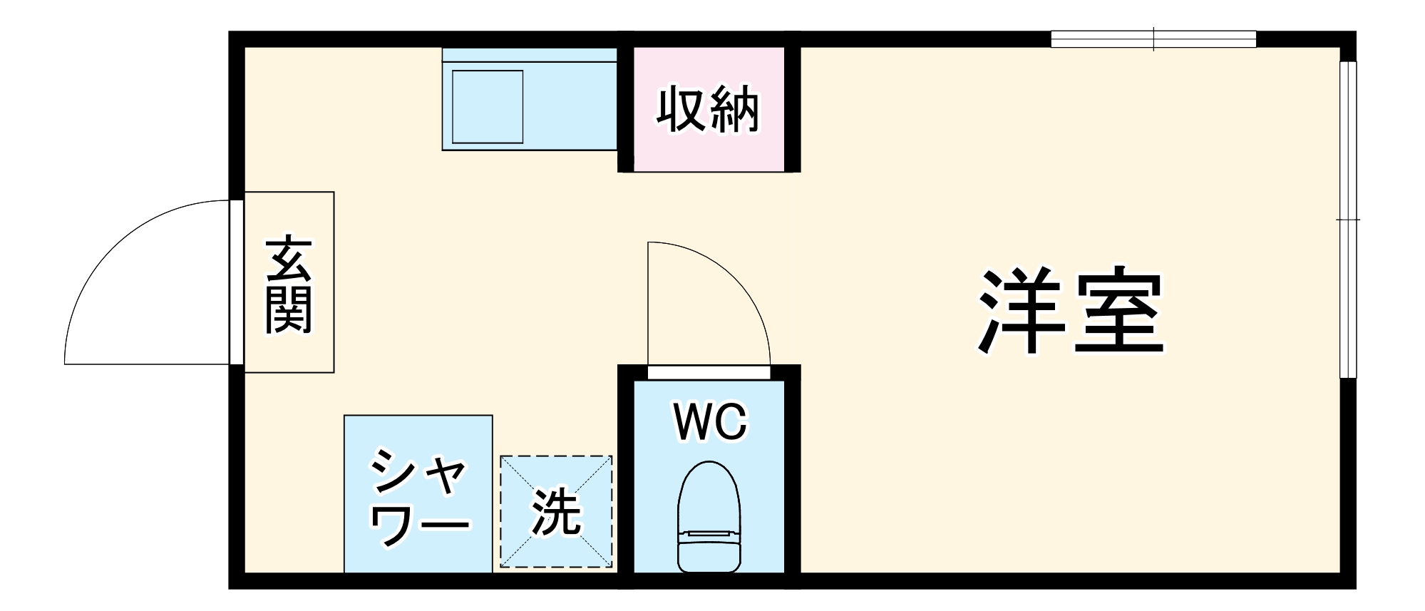 REZET柏の間取り