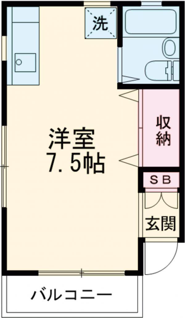 ドエル深大寺の間取り