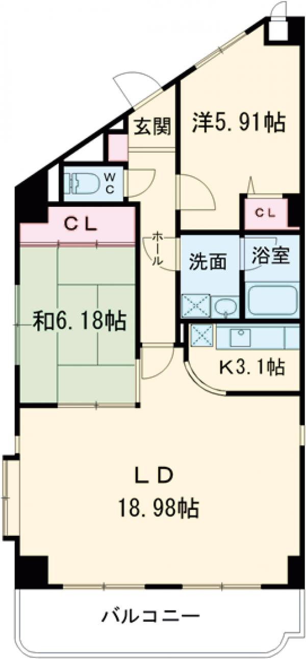エル・パラドールの間取り