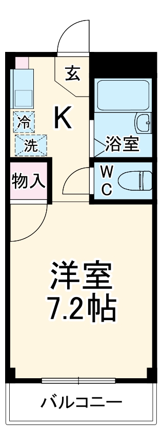 アドニスコートの間取り