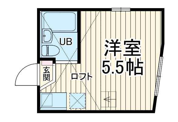 ユナイト上中里キャラガーの間取り