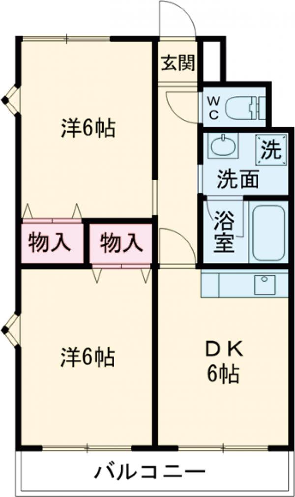 スカイピュアの間取り