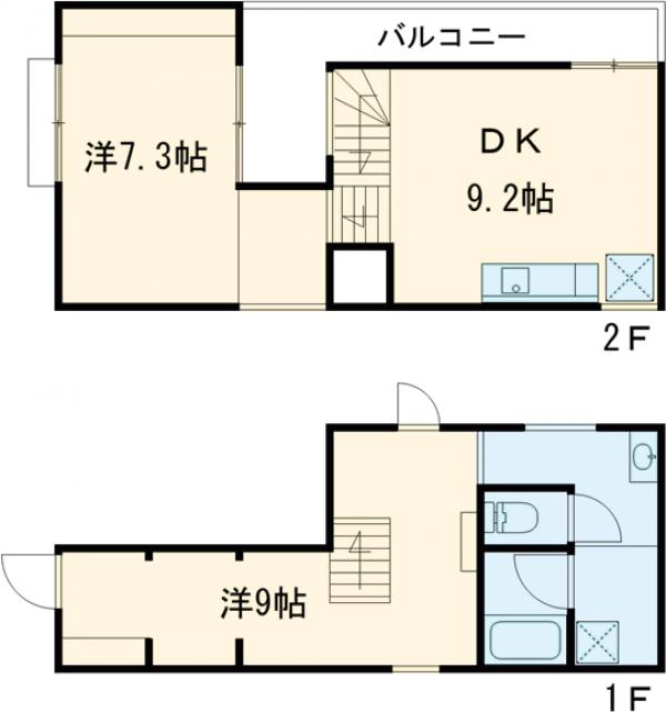 MAISON　K・K04号室の間取り