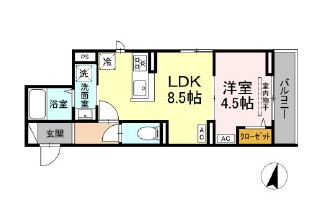 セレスティア若宮の間取り