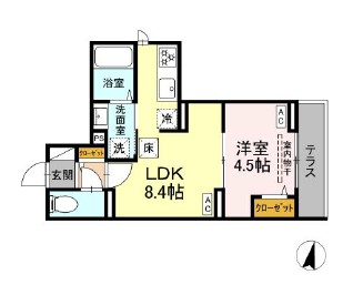 セレスティア若宮の間取り