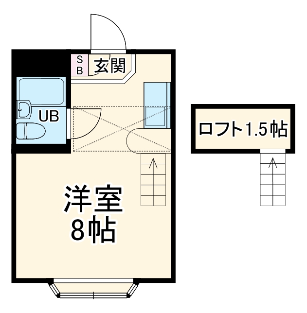 ベルピア伊勢原2の間取り