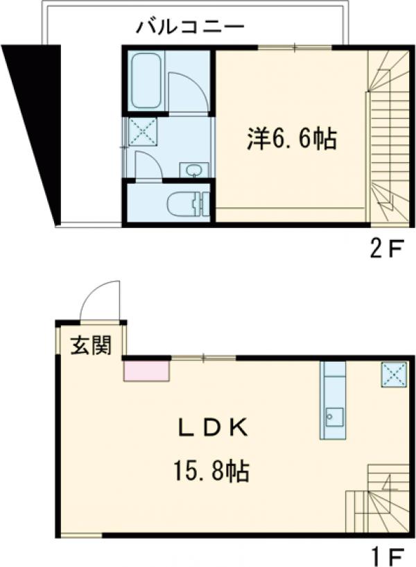 MAISON　K・K05号室の間取り