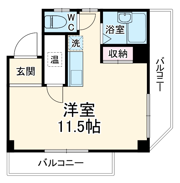 サンハイツ上溝の間取り
