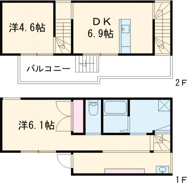MAISON　K・K06号室の間取り
