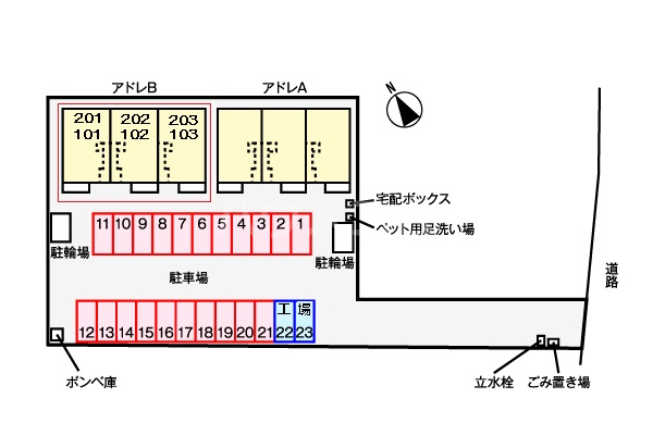 15/21 駐車場