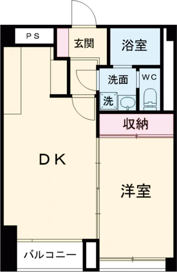 桜プレイス両国・302号室の間取り