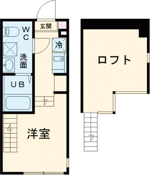 (仮称)伊興四丁目アパート・202号室の間取り