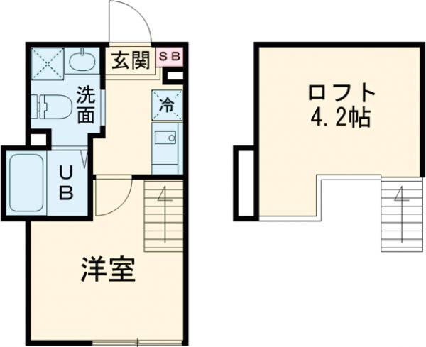 (仮称)伊興四丁目アパート・203号室の間取り