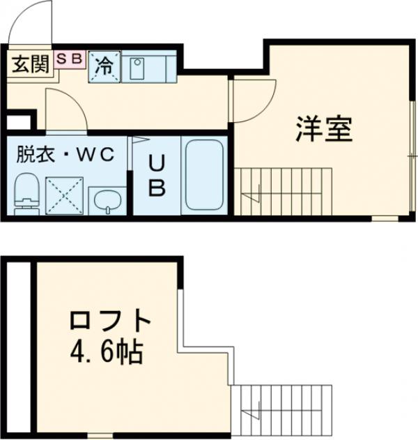 (仮称)伊興四丁目アパート・205号室の間取り