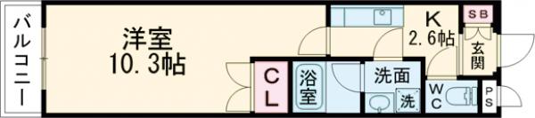 セレーノS2の間取り