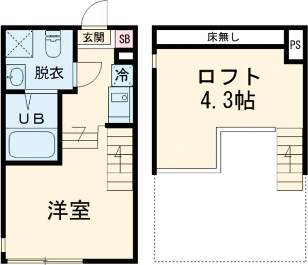 (仮称)東伊興三丁目アパート・101号室の間取り