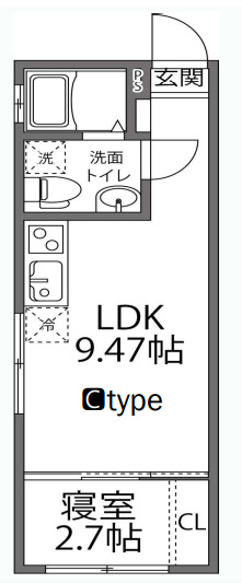 ラヴィージェ赤羽の間取り