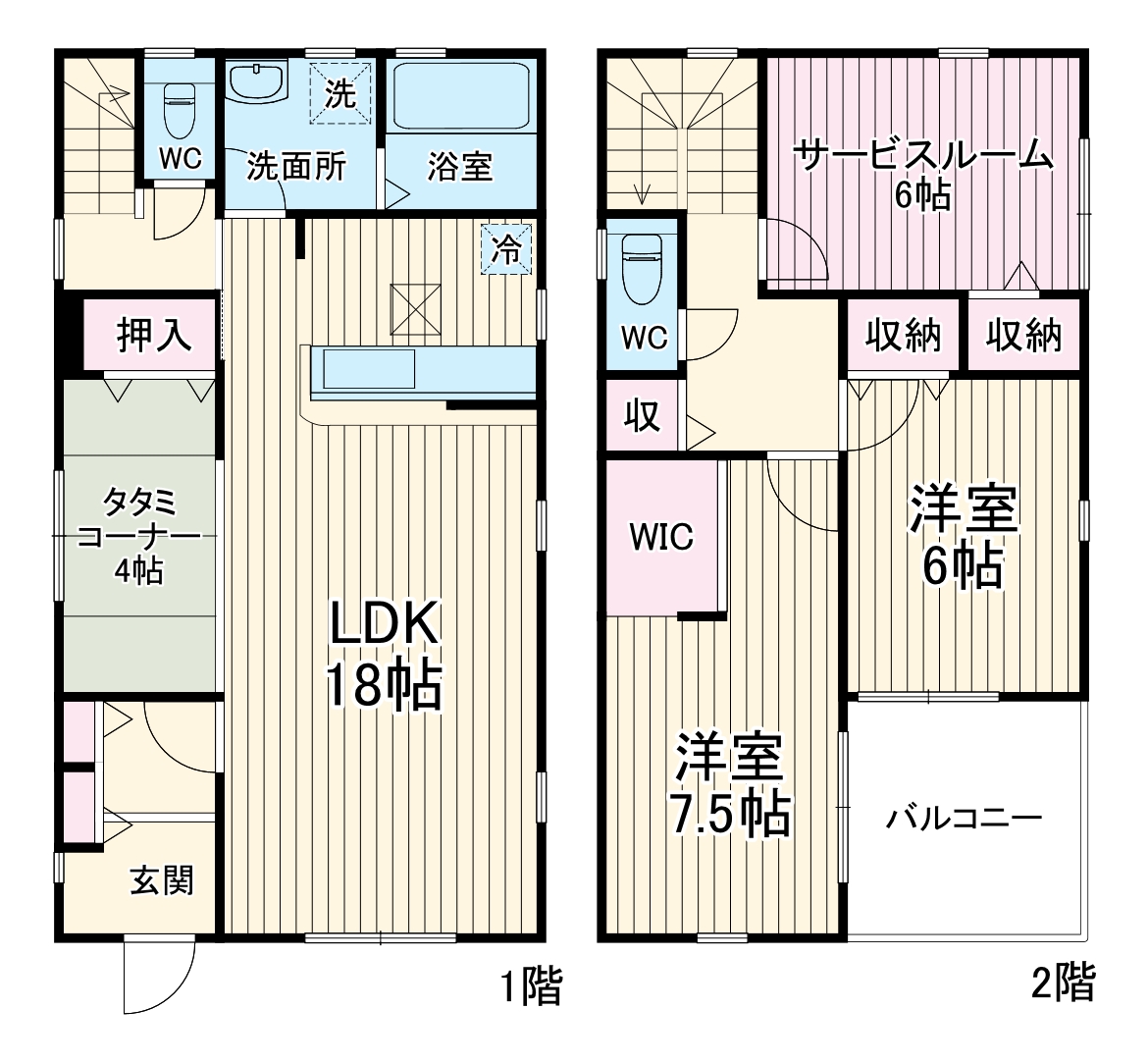 Kolet千城台北#06の間取り