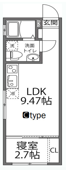 ラヴィージェ赤羽の間取り