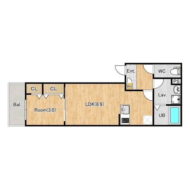 ジーメゾン伊勢原高森アークの間取り