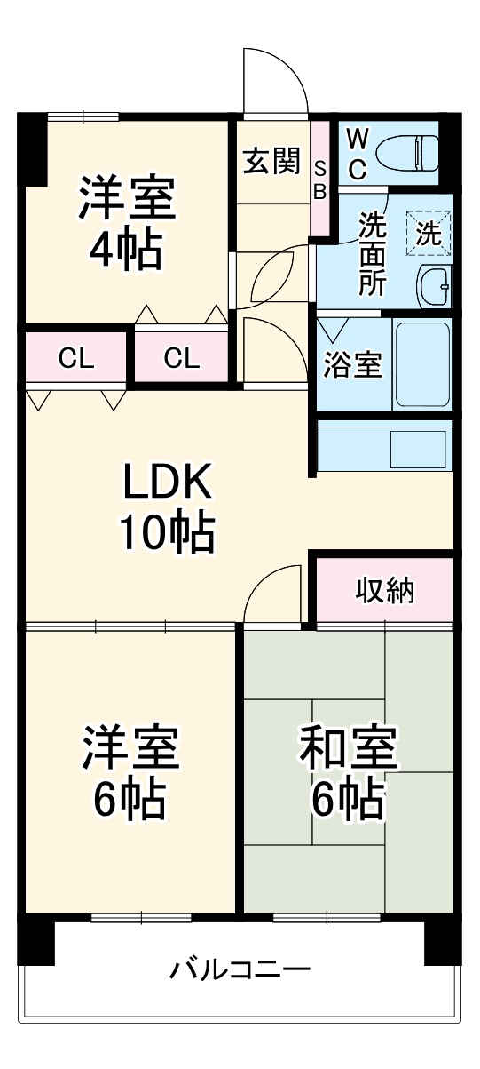 ポートアイランド坂戸の間取り