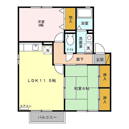 ラ・ルーンの間取り