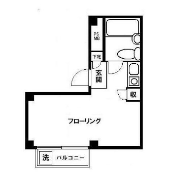 ライフピアモア鷺ノ宮の間取り