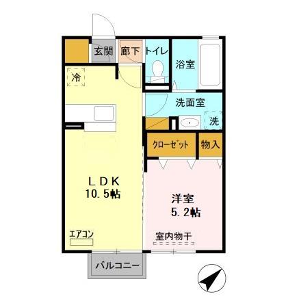 リジェールの間取り