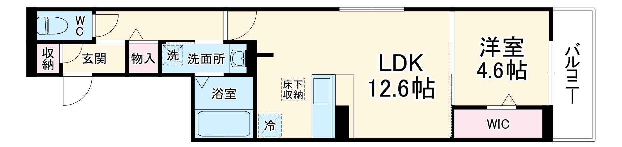 セレスティア森末町の間取り