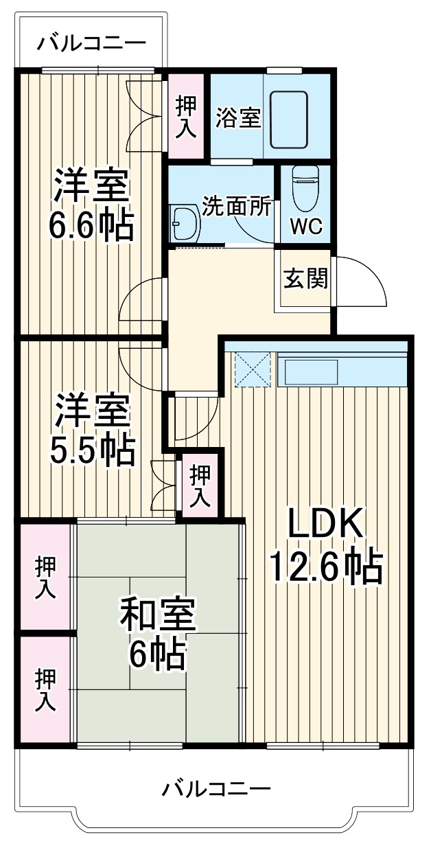 メゾンエトワールの間取り