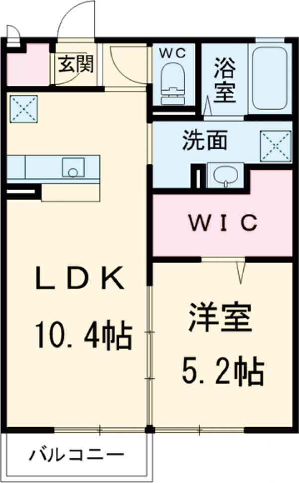 シャンテクレール Iの間取り