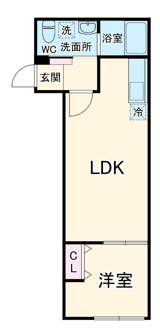 Coco SAKURAの間取り