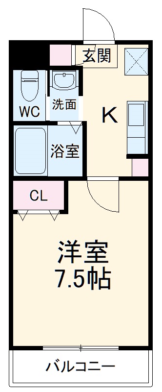 A・City柴田本通の間取り