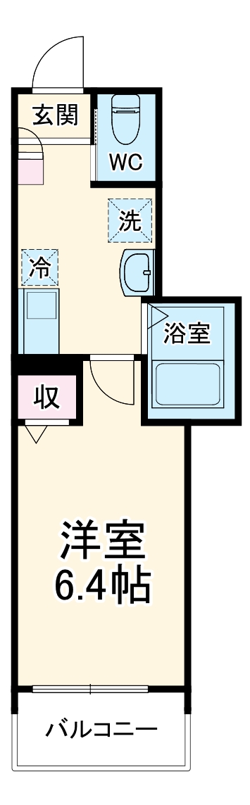 MELDIA Petia渋谷の間取り