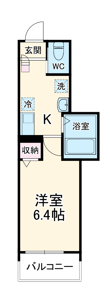 MELDIA Petia渋谷の間取り