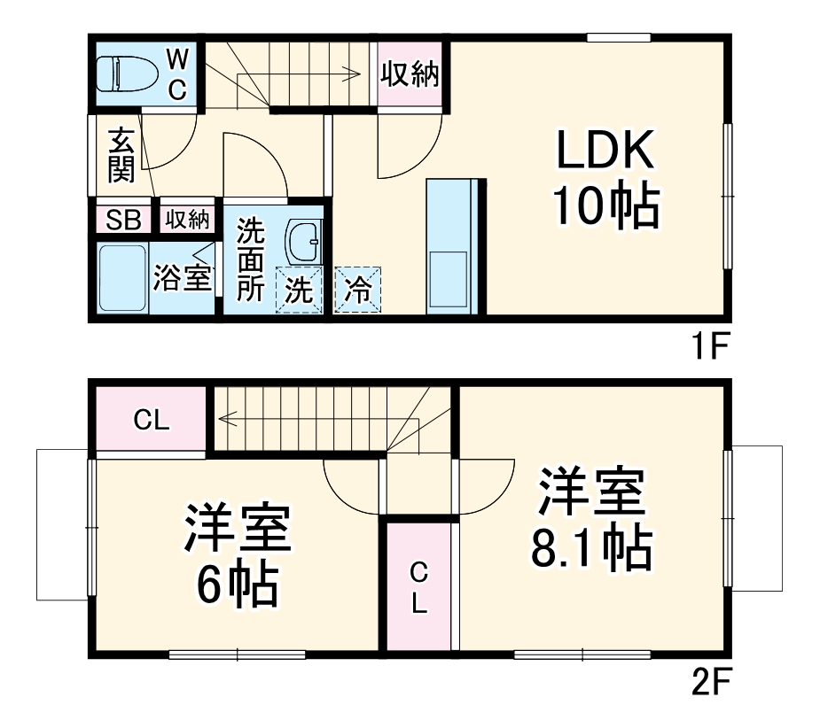 アムール 青葉の間取り