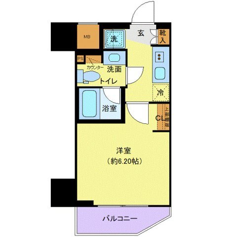並木の完工年月(2024年5月)築の賃貸マンションの間取り