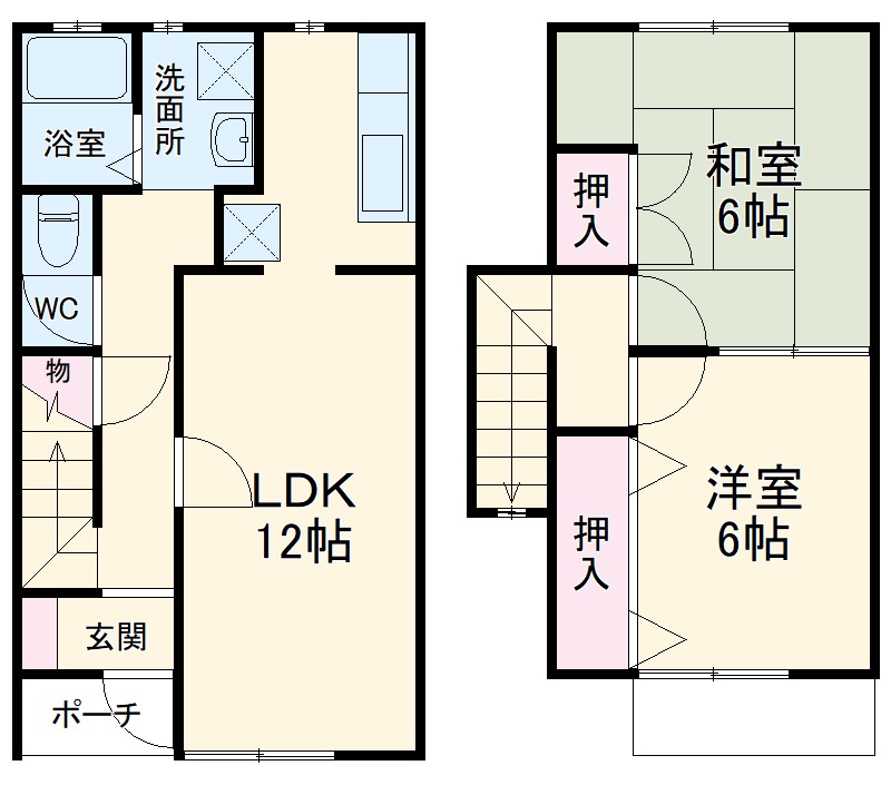 メイプルトゥリーの間取り