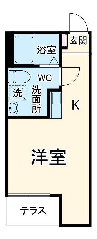 ベルシャンテ浜町の間取り