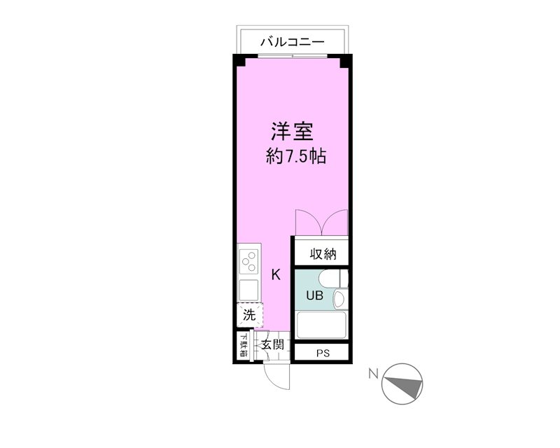 ルネコート三島の間取り
