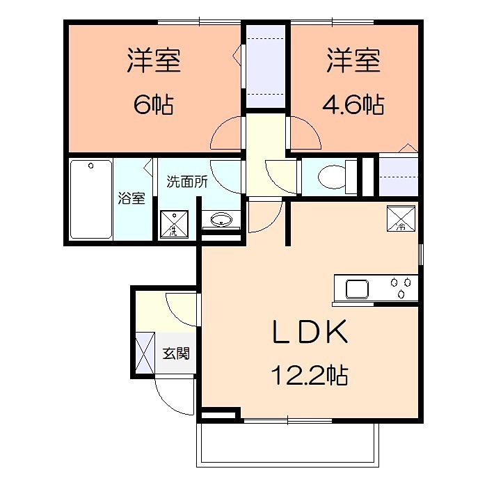 ルポアの間取り