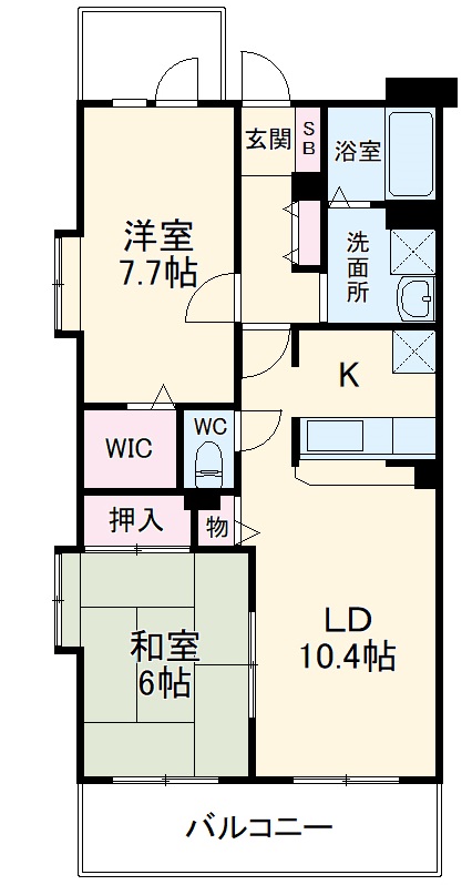 ヴァンテアンの間取り